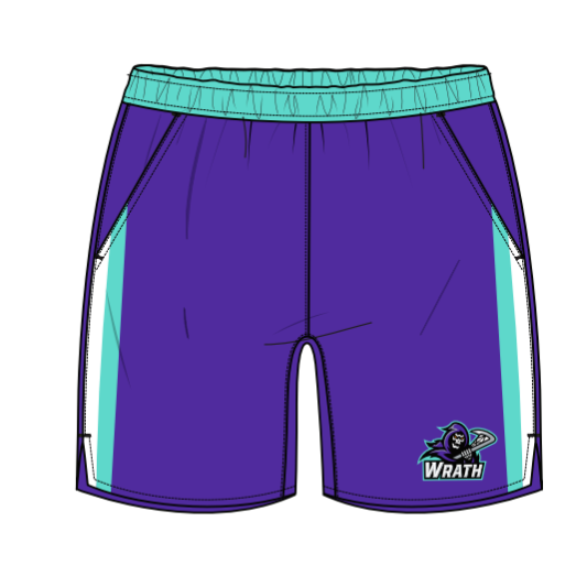 Wrath Men's Lacrosse Shorts - 8.5" Inseam