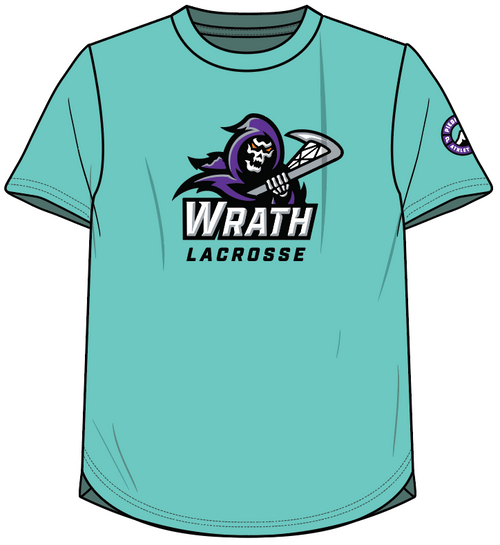 Teal Wrath Lacrosse Performance Shirt