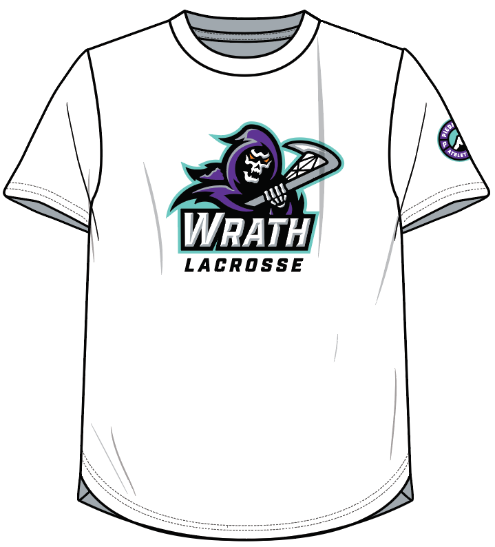 White Wrath Lacrosse Performance Shirt