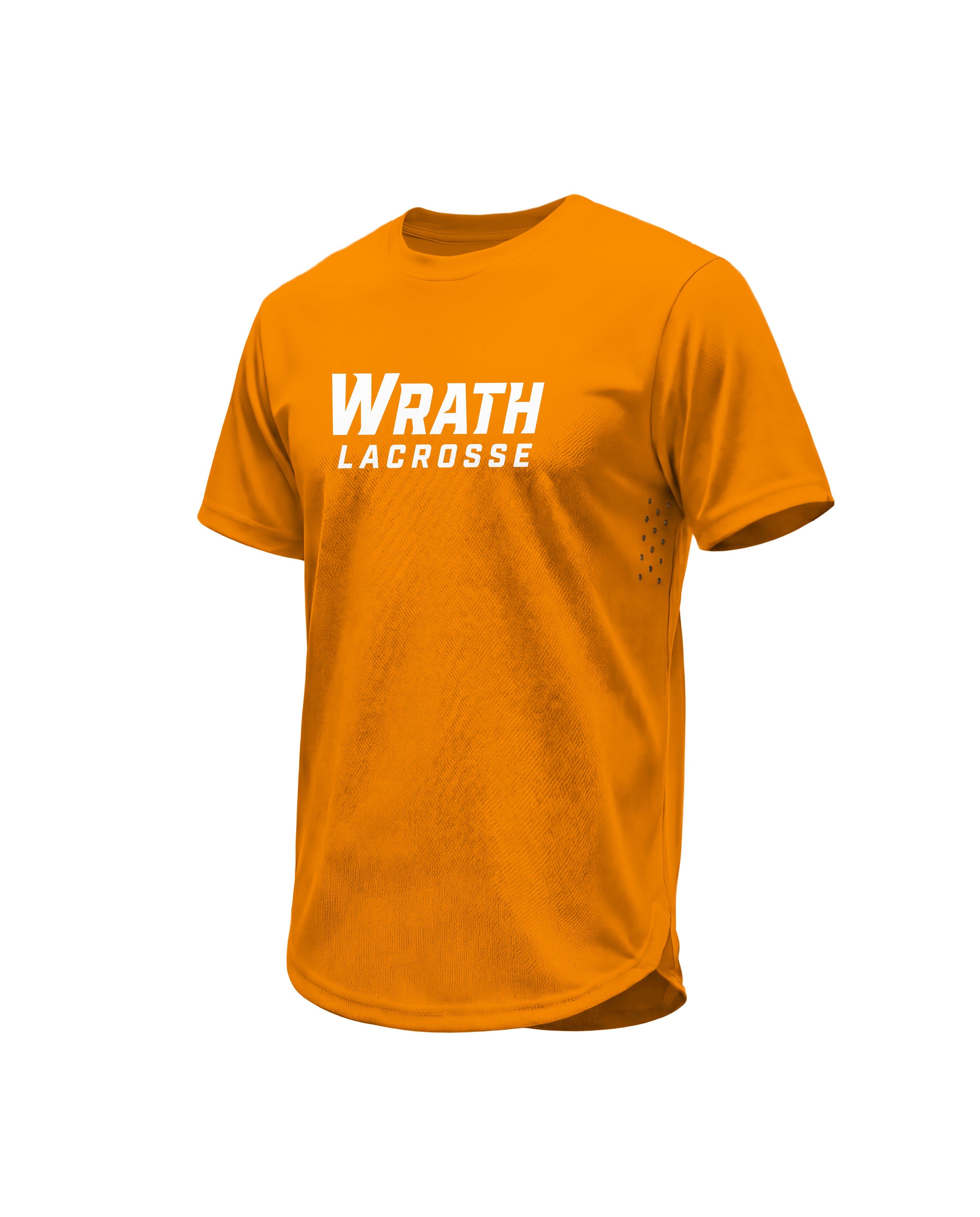 Orange Wrath Lacrosse Performance Shirt
