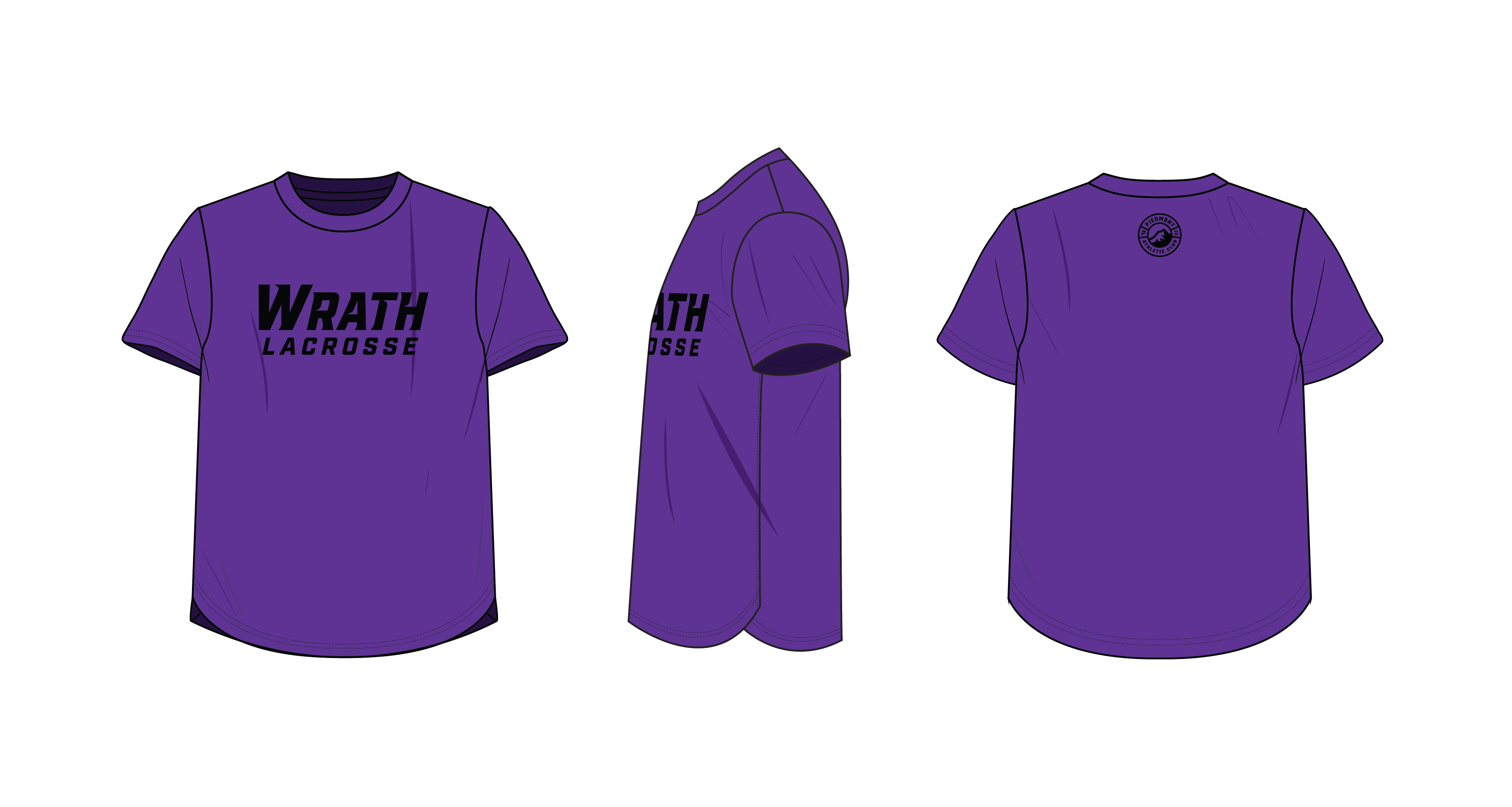 Purple Wrath Lacrosse Performance Shirt