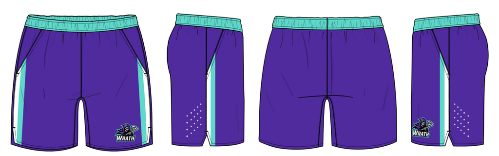 Wrath Men's Lacrosse Shorts - 8.5" Inseam